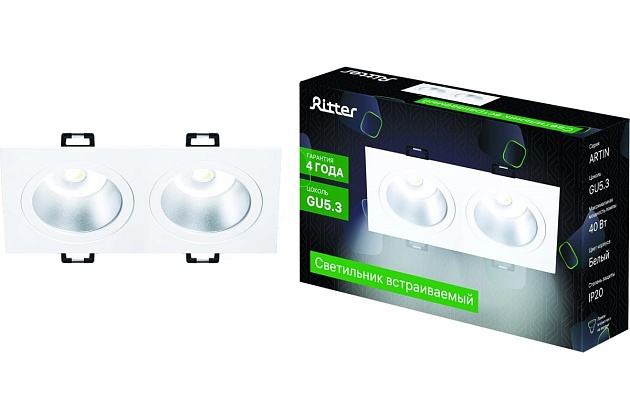 Встраиваемый светильник Ritter Artin 51425 1 Фото № 2