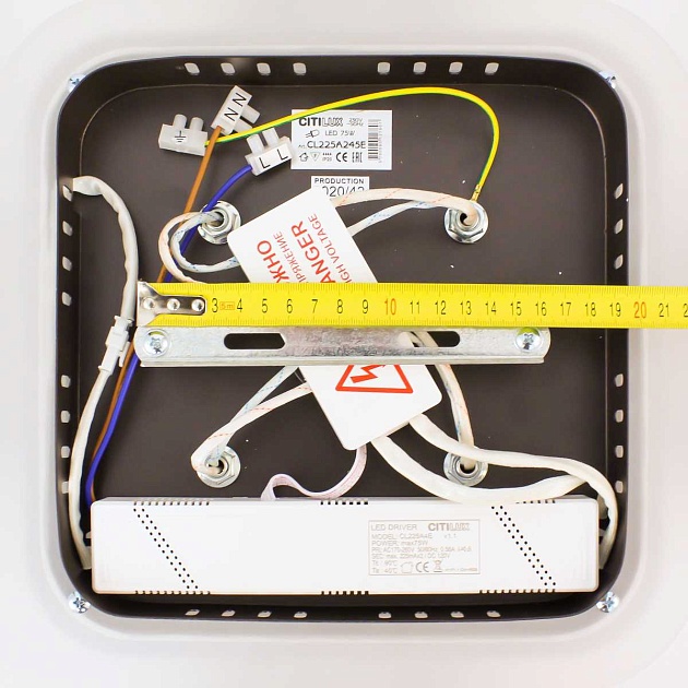 Потолочная светодиодная люстра Citilux Паркер Смарт CL225A245E Фото № 7