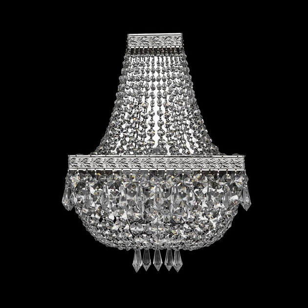 Настенный светильник Bohemia Ivele 19272B/H1/25IV Ni Фото № 1