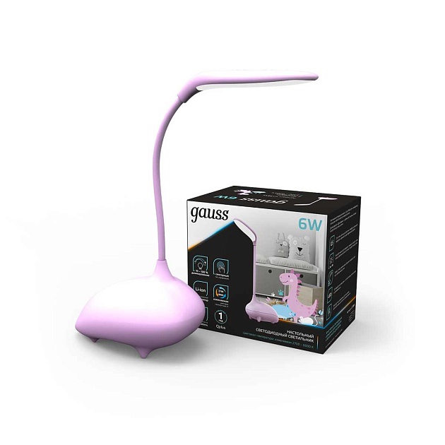 Настольная светодиодная лампа Gauss GT7014 изображение 2 Настольная светодиодная лампа Gauss GT7014 Фото № 2