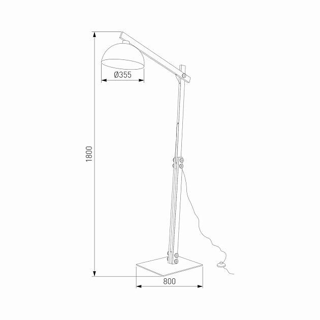 Торшер TK Lighting 6319 Oslo изображение 2 Торшер TK Lighting 6319 Oslo Фото № 2
