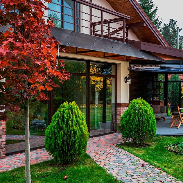 Уличный настенный светильник Maytoni Outdoor Albion O413WL-01BZ Фото № 10