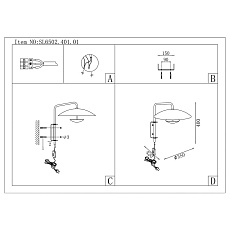 Бра ST Luce ARMONICO SL6502.401.01 1