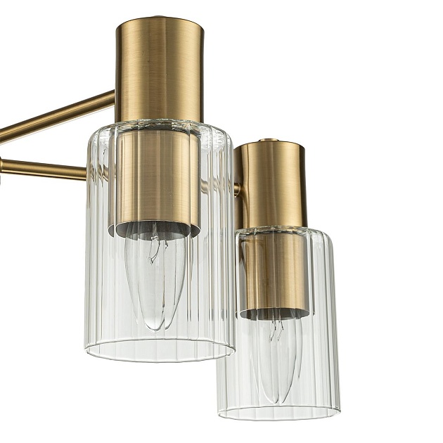 Потолочная люстра Escada Diversity 2120/5P Gold изображение 3 Потолочная люстра Escada Diversity 2120/5P Gold Фото № 3