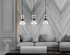 Светильник подвесной со стеклянными плафонами Ambrella light Traditional TR3407 4