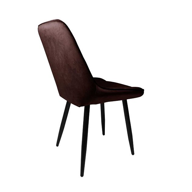 Кухонный стул AksHome Nika коричневый, велюр 72323 изображение 6 Кухонный стул AksHome Nika коричневый, велюр 72323 Фото № 6