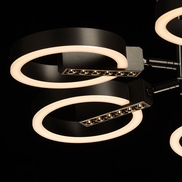 Потолочная светодиодная люстра De City Драйв 377014006 изображение 9 Потолочная светодиодная люстра De City Драйв 377014006 Фото № 9