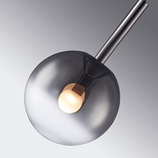 Подвесной светодиодный светильник iLedex Aura 8615P-1S BK-SM 2