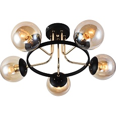 Потолочная люстра Reluce 01344-0.3-05 BK+FGD 4