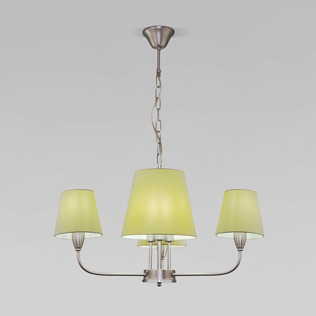 Подвесная люстра Eurosvet Milos 60153/6 никель изображение 5 Подвесная люстра Eurosvet Milos 60153/6 никель Фото № 5