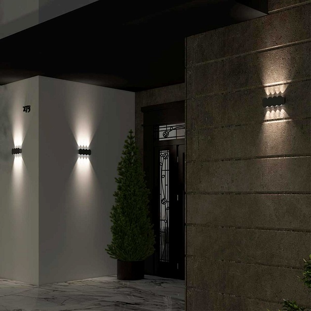 Уличный настенный светодиодный светильник Novotech Street Calle 358561 Фото № 4