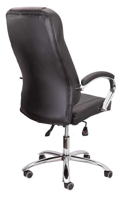 Кресло руководителя AksHome King чёрный, экокожа 56898 Фото № 5