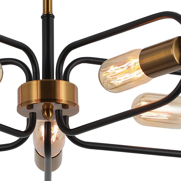 Потолочная люстра Illumico IL8253-5COU-79 BK GD Фото № 3