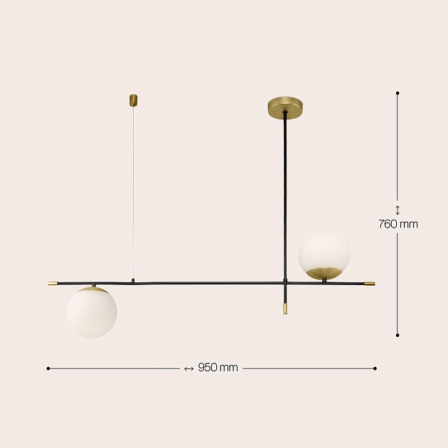 Подвесной светильник Maytoni Nostalgia MOD048PL-02G изображение 9 Подвесной светильник Maytoni Nostalgia MOD048PL-02G Фото № 9