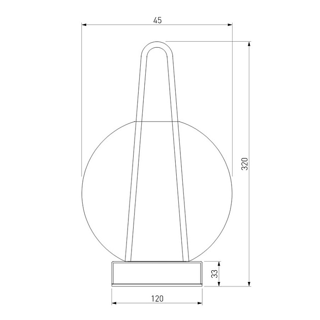 Настольная лампа Eurosvet Frasco 80507/1 черный Фото № 2