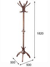 Напольная вешалка Мебелик В 12Н 001097 2