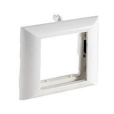 Суппорт для розетки Ecoplast Insta 45x45 2 модуля PM-45 73909-1