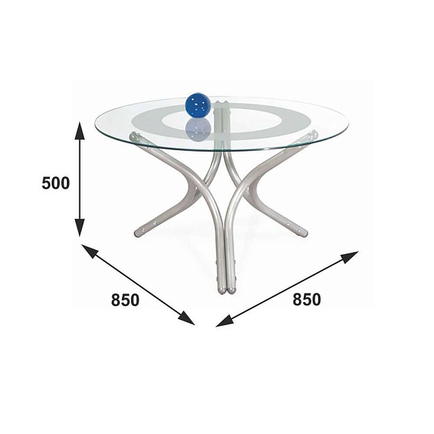 Журнальный стол Мебелик Дуэт 6 002160 изображение 3 Журнальный стол Мебелик Дуэт 6 002160 Фото № 3