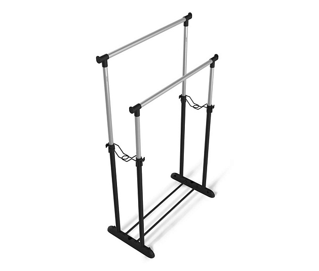 Гардеробная вешалка Sheffilton SHT-WR4150 черный/черный муар/хром лак 3290396001 Фото № 4