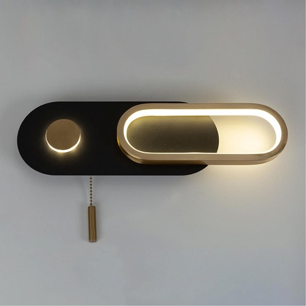 Настенный светодиодный светильник Arte Lamp Lucas A2602AP-10BK Фото № 4