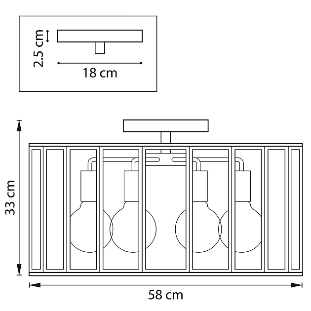 Потолочная люстра Lightstar Genni 798287 изображение 3 Потолочная люстра Lightstar Genni 798287 Фото № 3