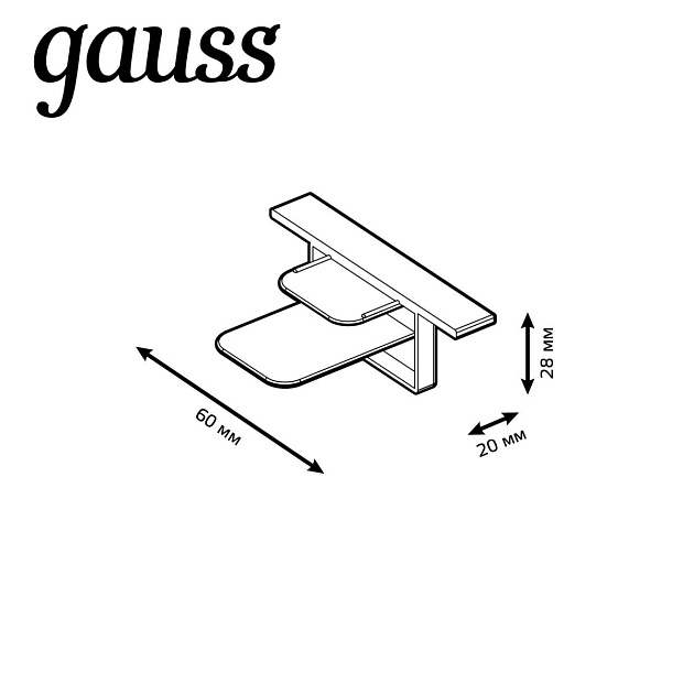 Заглушка Gauss TR143 Фото № 5