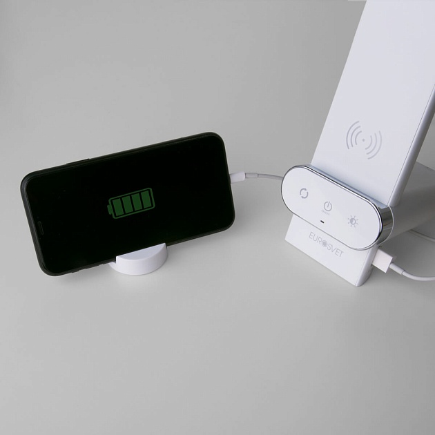 Настольная лампа Eurosvet Upgrade 80427/1 белый изображение 4 Настольная лампа Eurosvet Upgrade 80427/1 белый Фото № 4