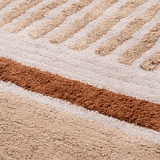 Ковер Tkano из хлопка с рисунком Tulip garden бежевого цвета из коллекции Terra, 120х180 см TK22-DR0004 4