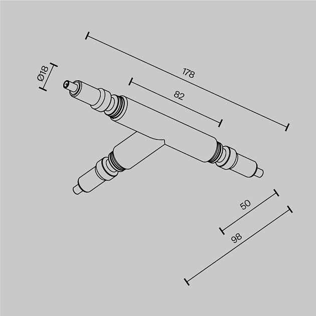 Фиксатор Maytoni Technical CA007TC-B изображение 2 Фиксатор Maytoni Technical CA007TC-B Фото № 2