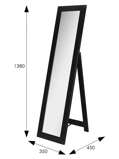 Зеркало напольное Мебелик BeautyStyle 8 005657 Фото № 3
