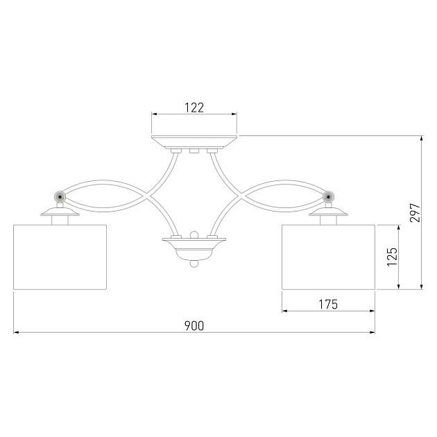 Потолочная люстра Eurosvet Fabiola 60124/8 хром Smart Фото № 4