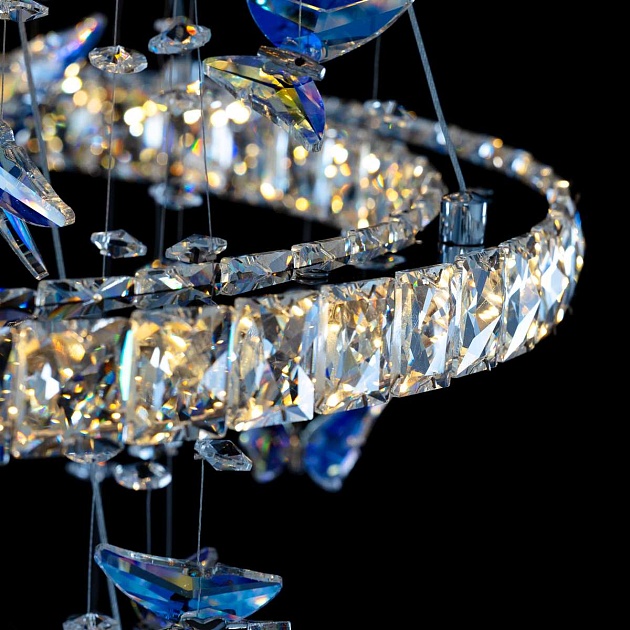 Люстра хрустальная с пультом Citilux ETERA CL322090 Фото № 6