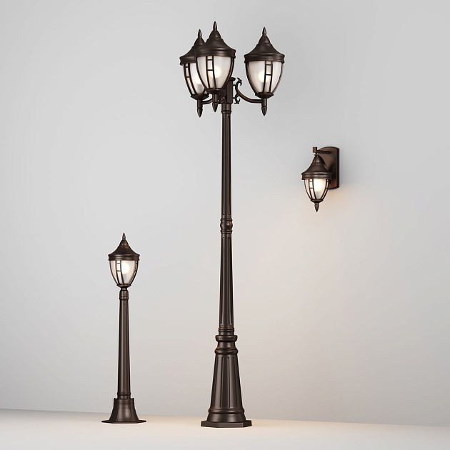 Уличный светильник Maytoni Novara O026FL-01B Фото № 4