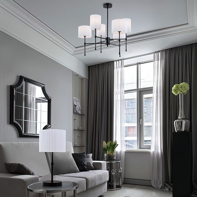 Настольная лампа Eurosvet Notturno 01162/1 черный Фото № 6