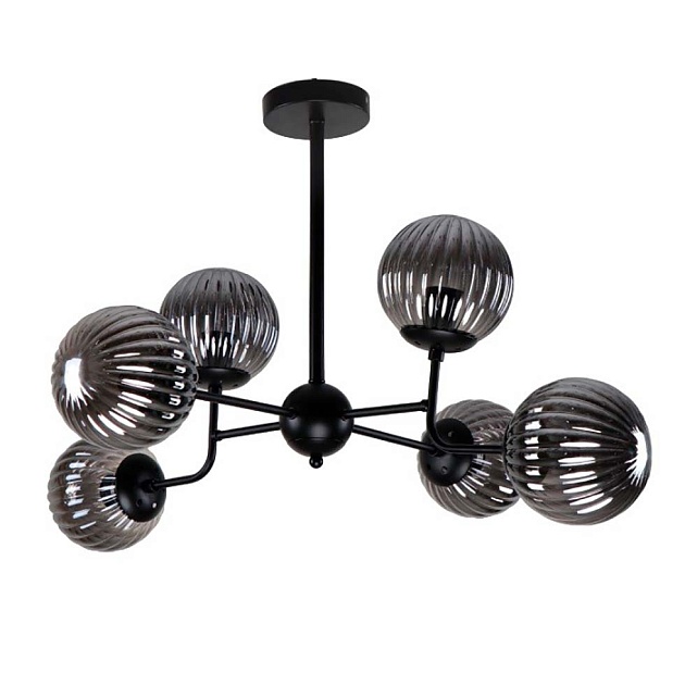 Подвесная люстра ЭкономСвет 20114/6BK SM Фото № 1