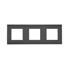 Рамка LK Studio 3-постовая (черный бархат) LK45 854308-1