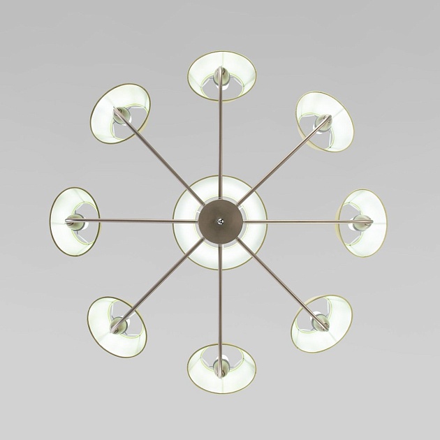 Подвесная люстра Eurosvet Milos 60153 никель Фото № 3