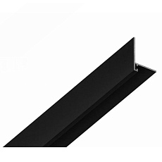 Теневой плинтус FerGipps черный ЛП 20 УТ000002543