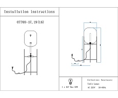 Настенный светильник Imperium Loft RH Utilitaire 123273-22