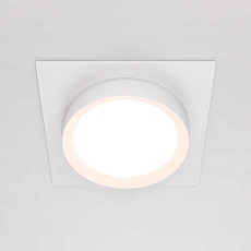 Встраиваемый светильник Maytoni Hoop DL086-GX53-SQ-W 1