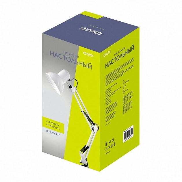 Настольная лампа ФАZA TBL-01-wh Фото № 2