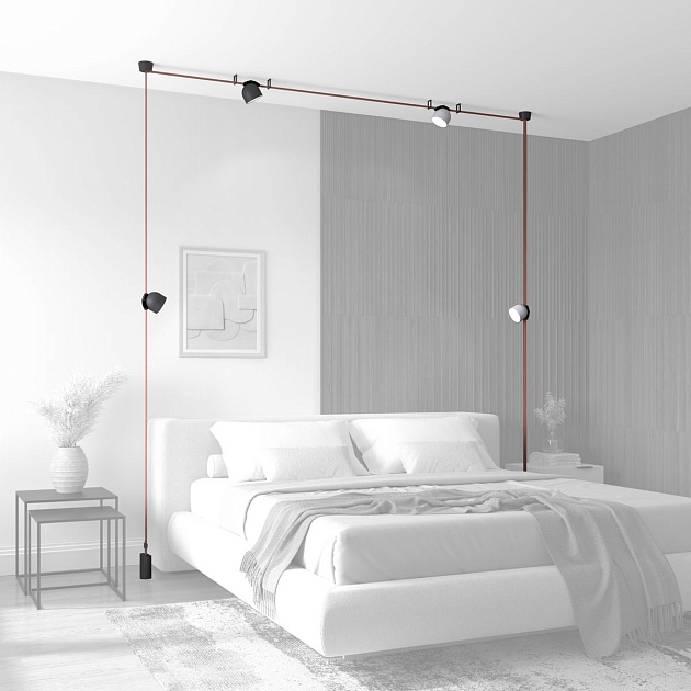 Трековый светильник Denkirs Belty Spot DK5543-WH+BK изображение 7 Трековый светильник Denkirs Belty Spot DK5543-WH+BK Фото № 7