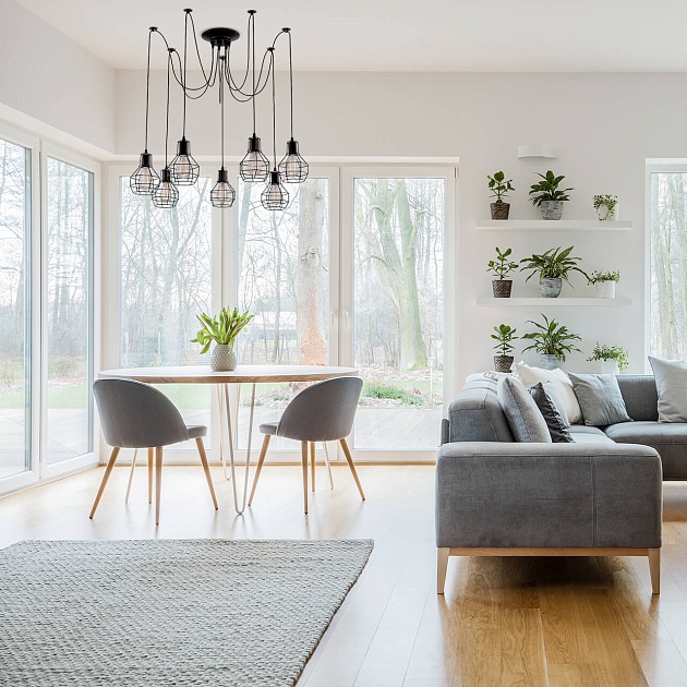 Подвесная люстра Arte Lamp A1109SP-7BK изображение 4 Подвесная люстра Arte Lamp A1109SP-7BK Фото № 4