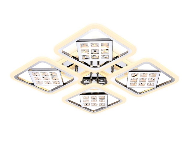 Потолочная светодиодная люстра Ambrella light Ice FA288 изображение 3 Потолочная светодиодная люстра Ambrella light Ice FA288 Фото № 3