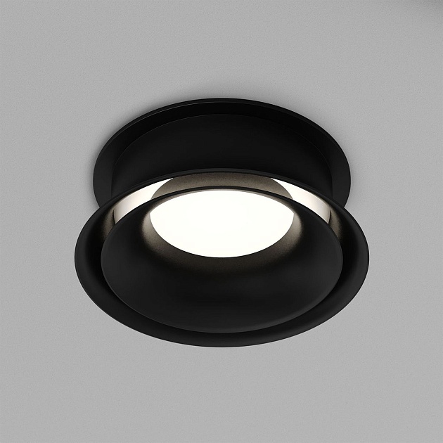 Встраиваемый светильник Denkirs Odense DK2403-BK Фото № 1