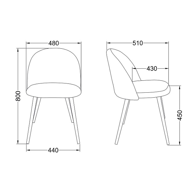 Кухонный стул AksHome Honnor голубой, велюр, цвет каркаса дуб 67620 изображение 2 Кухонный стул AksHome Honnor голубой, велюр, цвет каркаса дуб 67620 Фото № 2