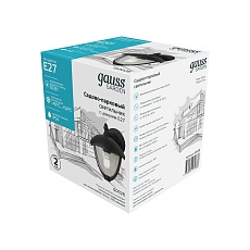 Уличный настенный светильник Gauss Aura GD028 4