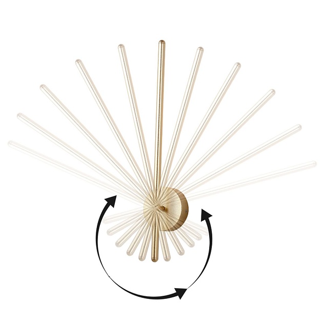 Бра Crystal VERDE AP L700 GOLD NEW изображение 3 Бра Crystal VERDE AP L700 GOLD NEW Фото № 3