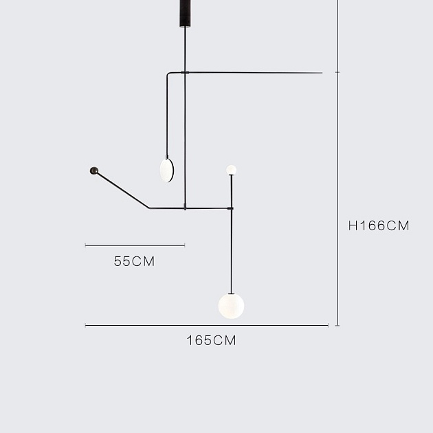 Подвесная люстра Imperium Loft Lines 140823-26 Фото № 3