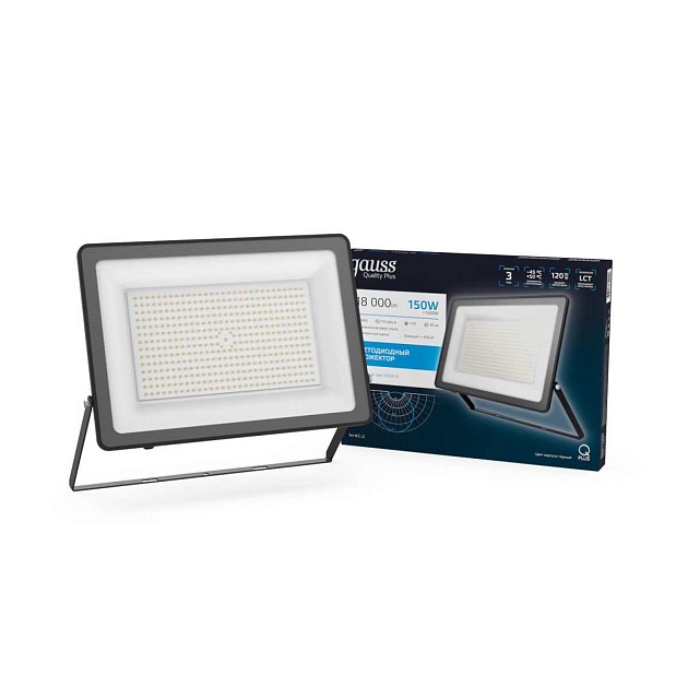 Прожектор светодиодный Gauss 150W 613100150 Фото № 3